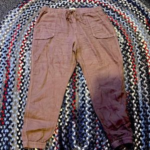C&C California 100% linen pants